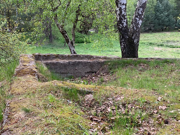 Überreste des Frauenaußenlagers Neugraben des KZ Neuengamme